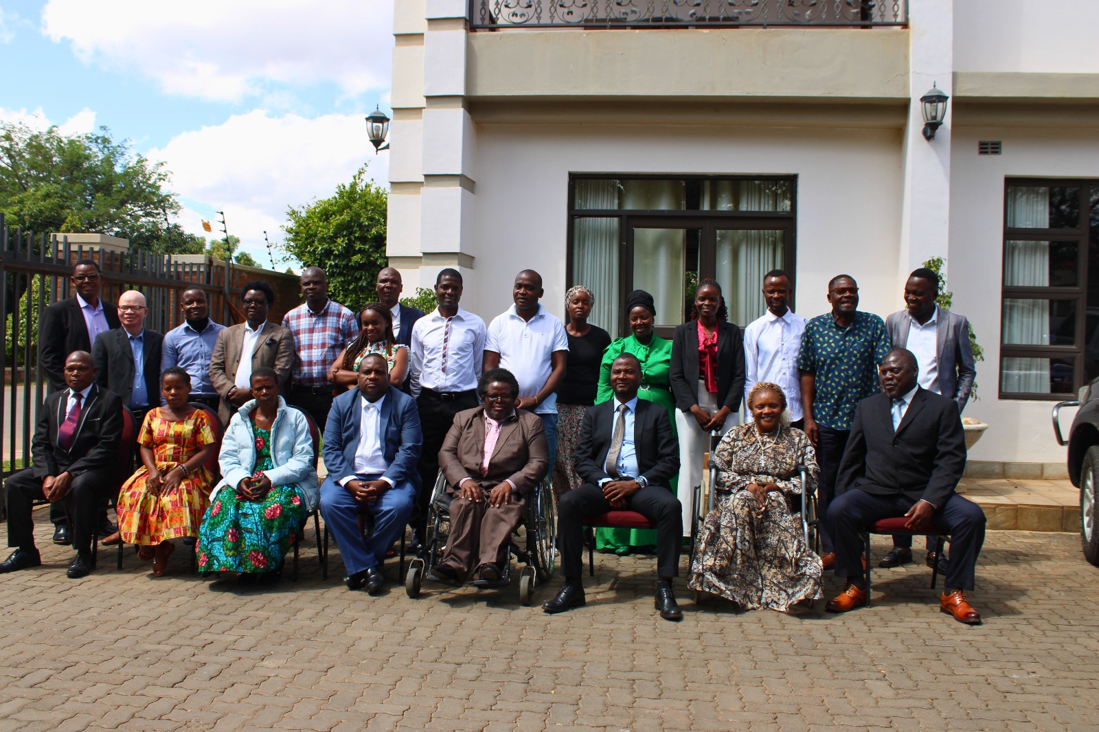 Delegates that participated in the national consultation meeting